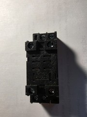 DIN MOUNT Relay Base PTFO8A-E; 8-Blade Base; 12A @ 250VAC