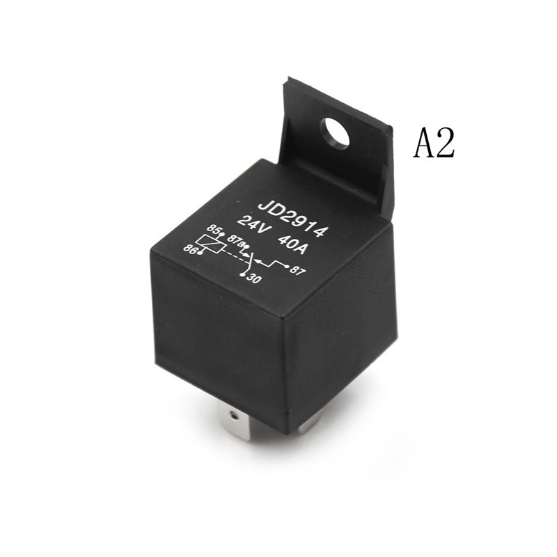 5Pin 40A Car Relay Automotive Normally Open DC 12V/24V Relays for Head Light HJ