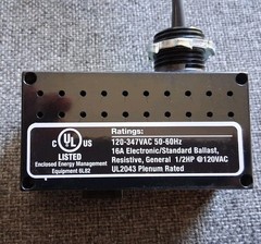 Intelligent Lighting Controls R20D Remote Relay, 0-10V Dimming 120/277/347V