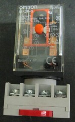 Omron MK2P-S Relay 10A 250VAC W/ 70-464-1 Socket