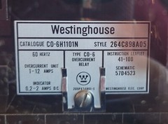 Westinghouse Type C0-9 Style 246C901A01 Relay