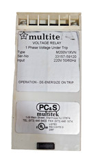*NEW NO BOX* MULTITEK M200V1XVN VOLTAGE RELAY UNDER TRIP 220V