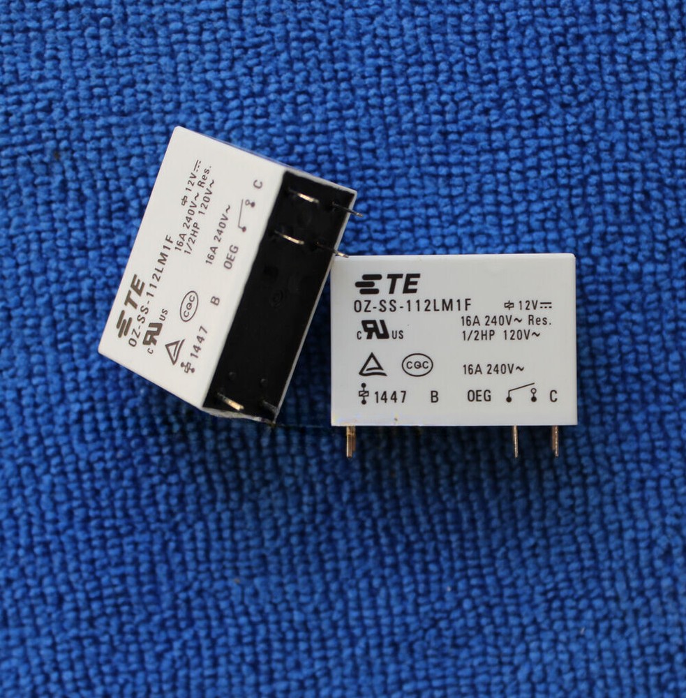 10pcs 12VDC Relay TE OZ-SS-112LM1F