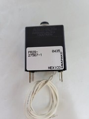 Airpax Snapak PR29-27567-1 Relay Panel Mount 2 Pole 4-Pin 20 Amp 125VAC 32VDC