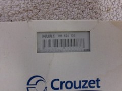 NIB Crouzet Timer Relay 8A MUR1 88 826 105