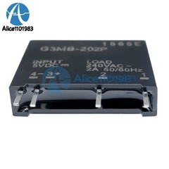 5pcs G3MB-202P DC-AC PCB SSR In 5V DC Out 240V AC 2A Solid State Relay Module