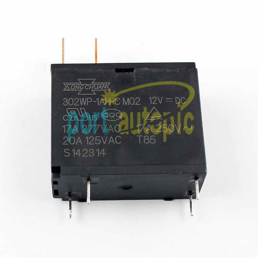 5 pieces Used SONG CHUAN 302WP-1AH-C M02 12VDC Relay