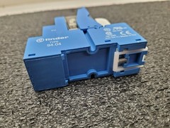 Finder Relay 55.34.9.024.0040 EMC + Indicator 99.02.9.024.99 Base 94.04 Tested