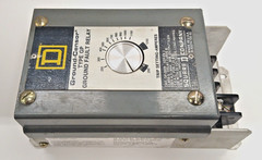 SQUARE D GROUND CENSOR TYPE GP GROUND FAULT RELAY CAT GP-200B SERIES 2 600 VAC