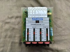 SEG Stromrelais IWU 2-3 Over Current Relay IWU2-3/S FA764090-89