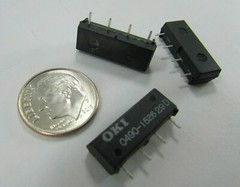 Lot of 10 OKI Reed Relays 4-PIN SIP ≤36V Through Hole 0490-1526 04901526 4901526