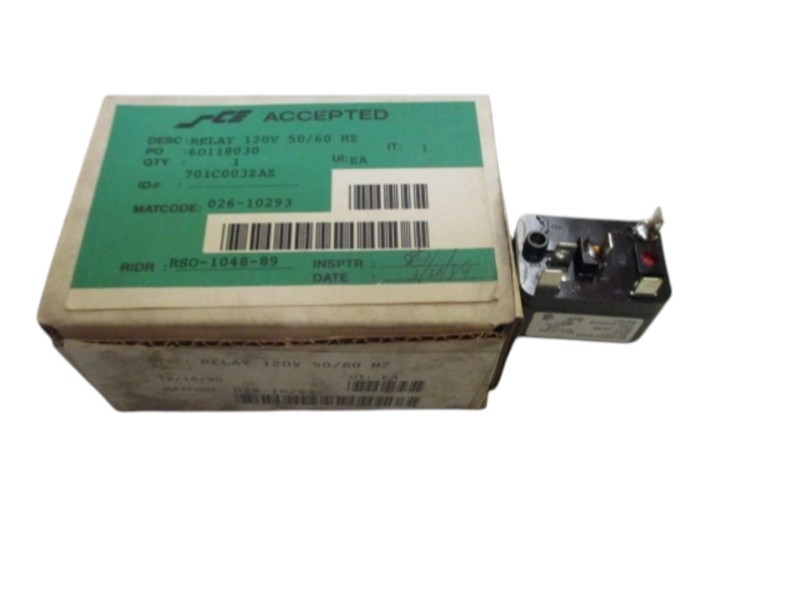 SCE ACCEPTED 701C003ZAZ RELAY NSMP