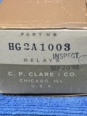 C. P. CLARE ~ HG2A1003 ~ ELECTROMAGNETIC RELAY