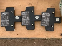 Moeller Auxiliary Contact Relay 600VAC 15A 250VDC 1A P/N 10SDILM (Lot of 3)