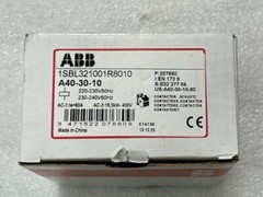 ABB A40-30-10 Magnetic Contactor Coil Voltage 220-240V 50/60Hz 400V 60A New