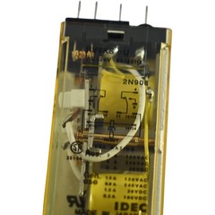 NEW IDEC RY2KS-U AC120V 10 Pin Blade DPDT Dual Coil Latching Relay
