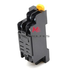 1-10x 12/24V 110/220V AC/DC Coil Power Relay LY2NJ DPDT 8Pin HH62P JQX-13F +Base