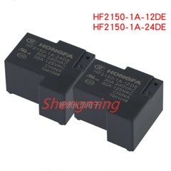 10pcs HF2150-1A-5DE HF2150-1A-12DE HF2150-1A-24DE 30A T90 4pin Relay