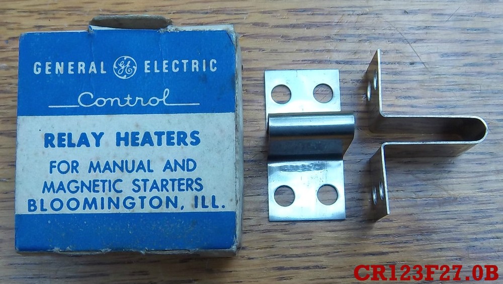 NEW GE HEATER COIL Relay ELEMENT CR123F27.0B F27.0B