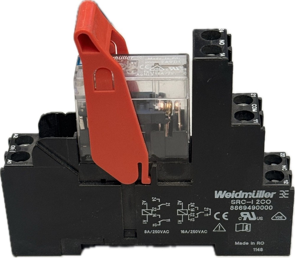 Weidmüller SRC-I 2CO 8869490000 relay socket relay socket + RCI314AC4 relay