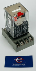 OMRON MKS2PIN 30VDC 10A Relay & Base idec SR2P-06 10A 300V *WARRANTY*