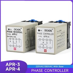 3 Phase Reversal Controller Sequence Relay APR-3 -4 Failure Protection 220/380V
