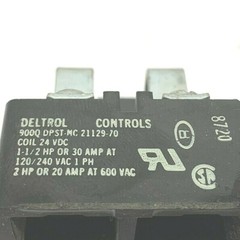DELTROL CONTROLS 900Q DPST-NC 21129-70 RELAY