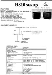 H810F24CH MILLIONSPOT Power Relay 24VDC SPDT 1FormC 10A 250VAC/30VDC 5-Pin