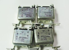 (1x) 7.5A – 24VDC – 160 Ω – SPNO – DC Power Relay – Screw Terminal – Metal Case