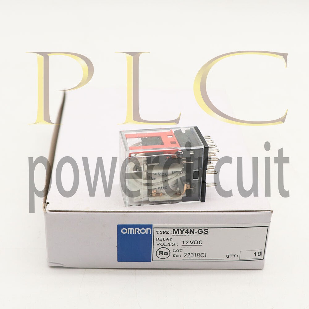 (10Pcs/Box) New in box OMRON MY4N-GS 12VDC