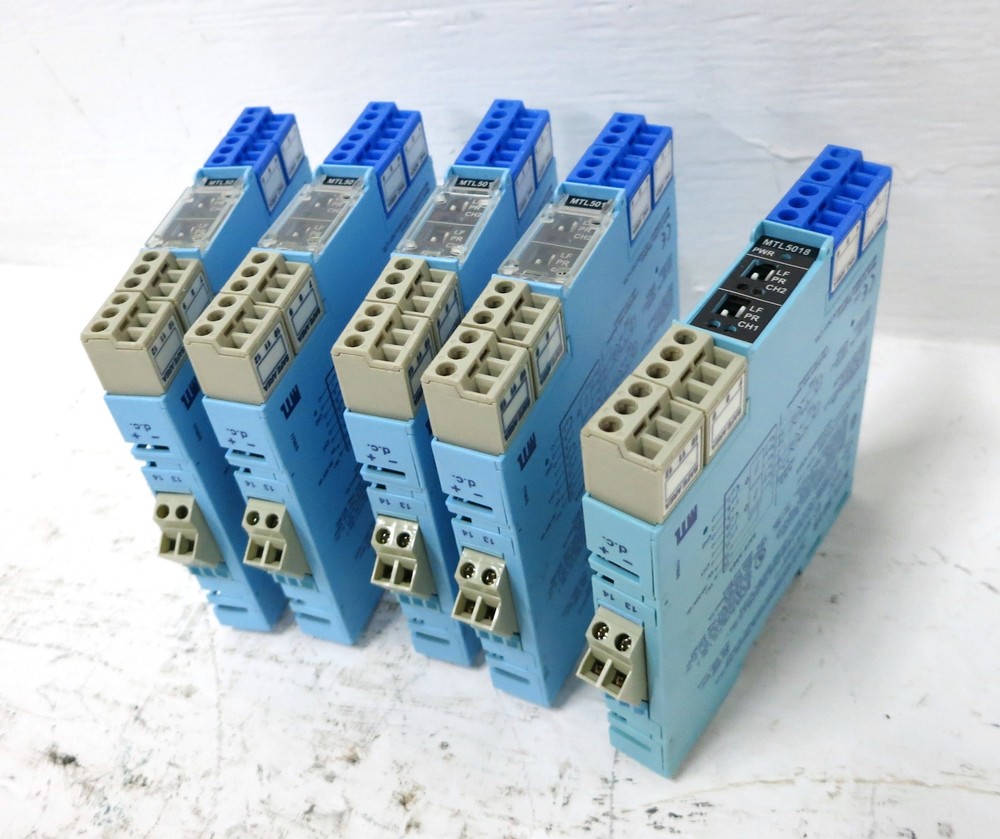 Measurement Technology MTL5018 2Ch Switch Proximity Detector Relay (LOT OF 5)