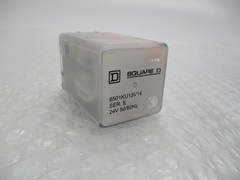 SQUARE D 8501KU13V14 SER.E RELAY 24V LOT OF 2 NSNP