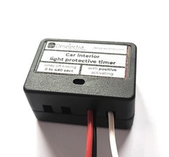 Positive car dome interior light timer prevent battery drain delay off 0-480s