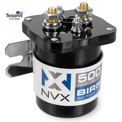 BIR500 500 AMP Battery Relay Isolator and Relay for Cars, Rvs, Atvs, Utvs, and B