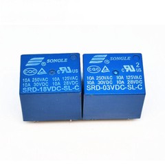 SRD – 3V 5V 6V 9V 12V 24V 48V DC Various Mini Power Relays 4-Pin 5-Pin Relay