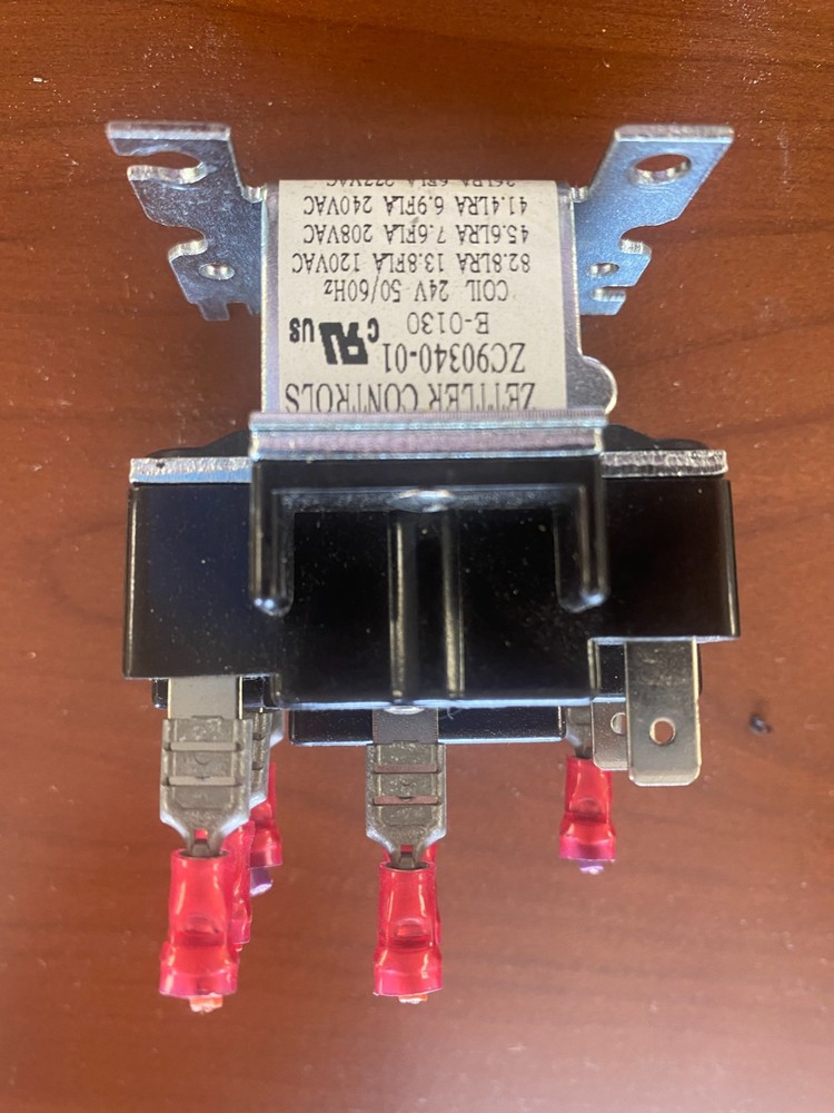 Zettler Controls ZC90340-01 Relay 24VAC 50/60Hz Coil
