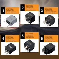 Relay Master Switch Kit Pack of 6 Relay Tester Switch Kit Scan Tool