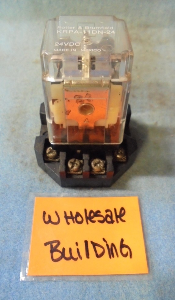 POTTER & BRUMFIELD KRPA-11DN-24 POWER RELAY 24 VDC