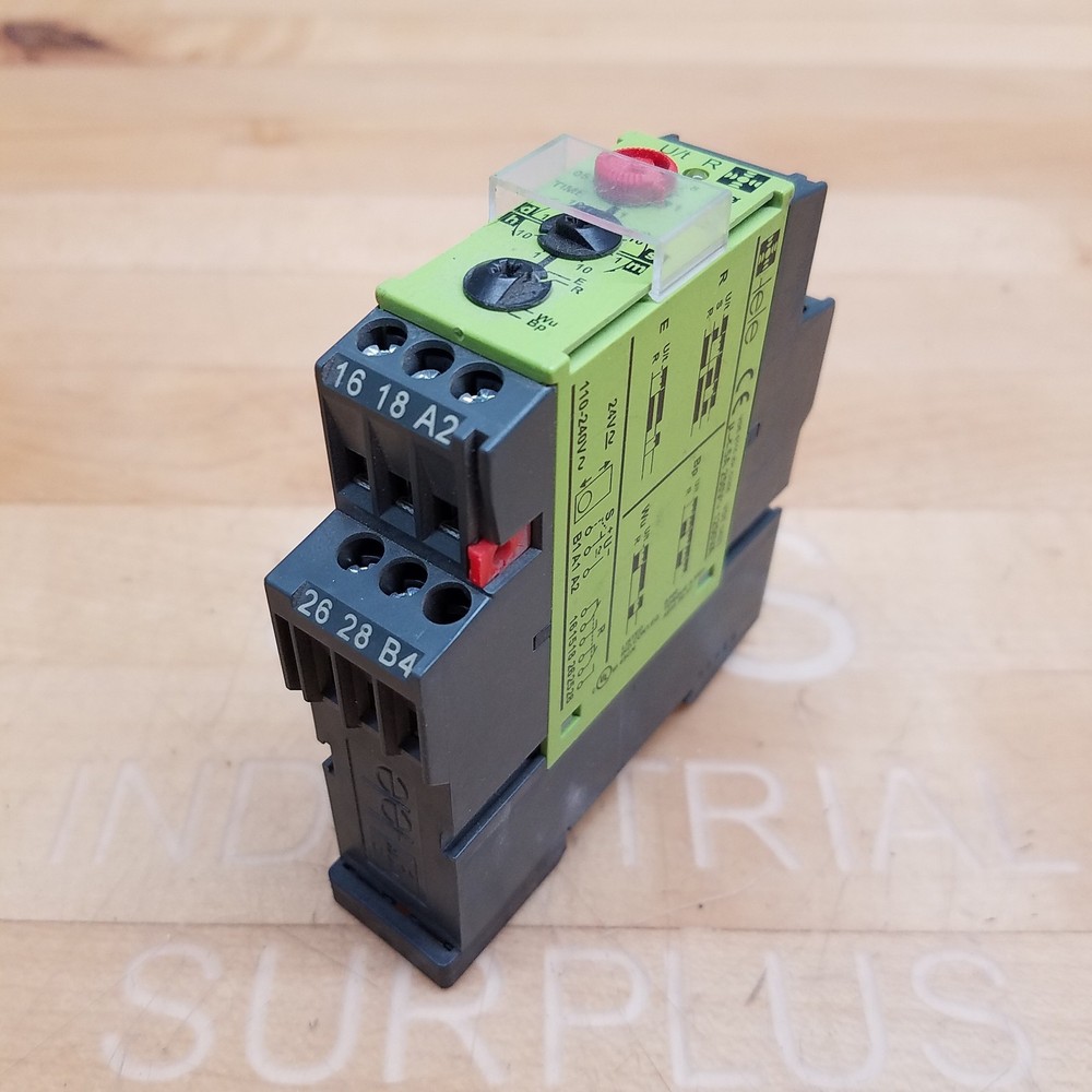 Tele D12DQ Module Time Delay Relay, 5A, 250V, 1250VA – USED
