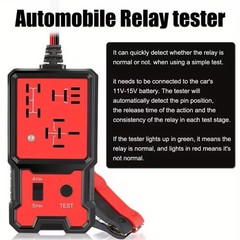 Newly-Arrived Handheld 12V Auto Relay Tester: 4 & 5 Pin Diagnostic Tool from USA