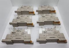 Lot of 6 – OMRON P7SA-10F RELAY SOCKET WITH G7SA-3A1B RELAY [1WS3-6]