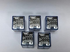 LOT 5 PCS TEC 1800 INSTANTANEOUS RELAYS 180487A1Z0 110V DC