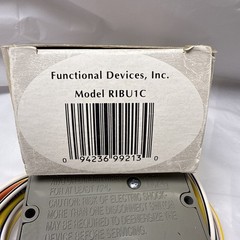 Functional Devices RIBU1C Enclosed Relay – New In Box RIB