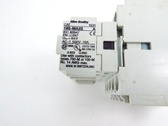 ALLEN BRADLEY 700DC-M400* SER A RELAY W/ 195-MA22 CONTACT SER A