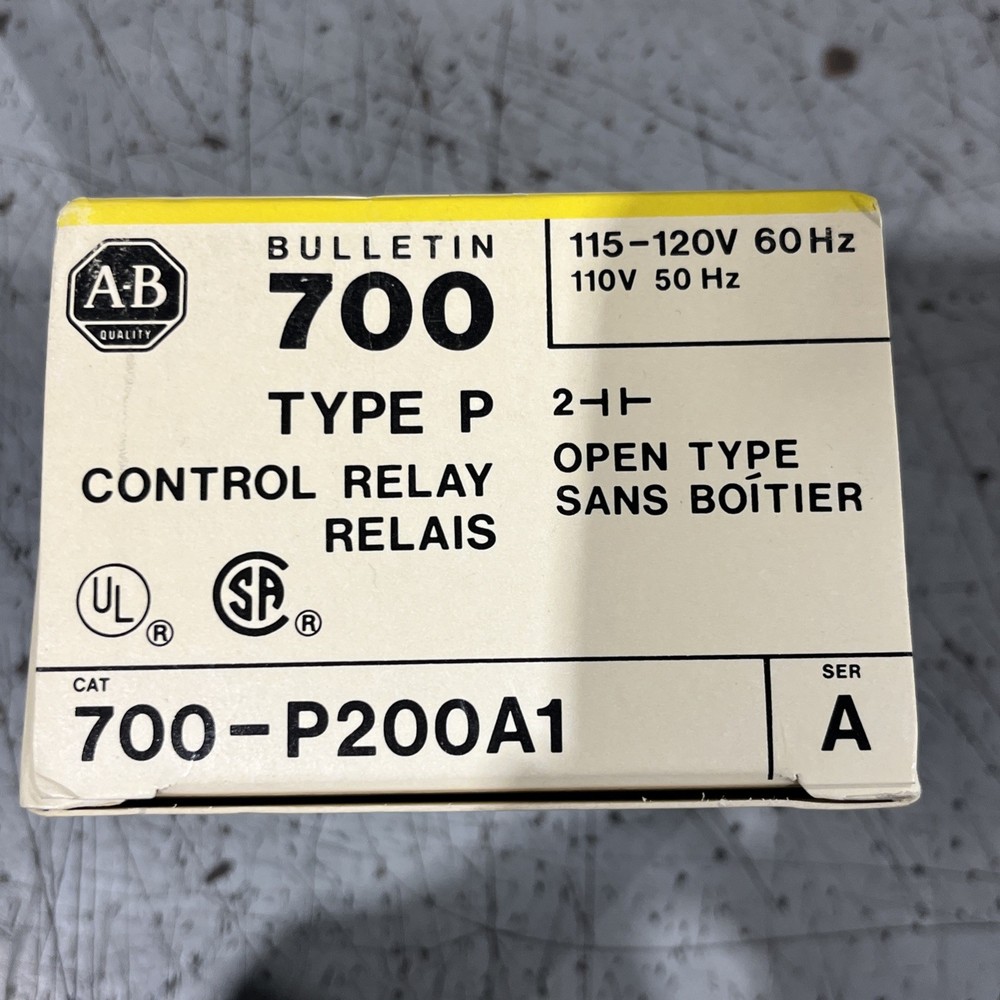 🔥Allen Bradley 700-P200A1 Series A 115-120V, New Free Shipping🇺🇸