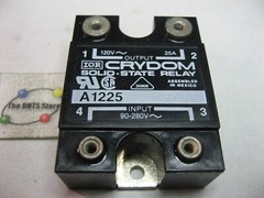 Solid State Relay SSR Crydom Model A1225 120V 25A – USED Qty 1