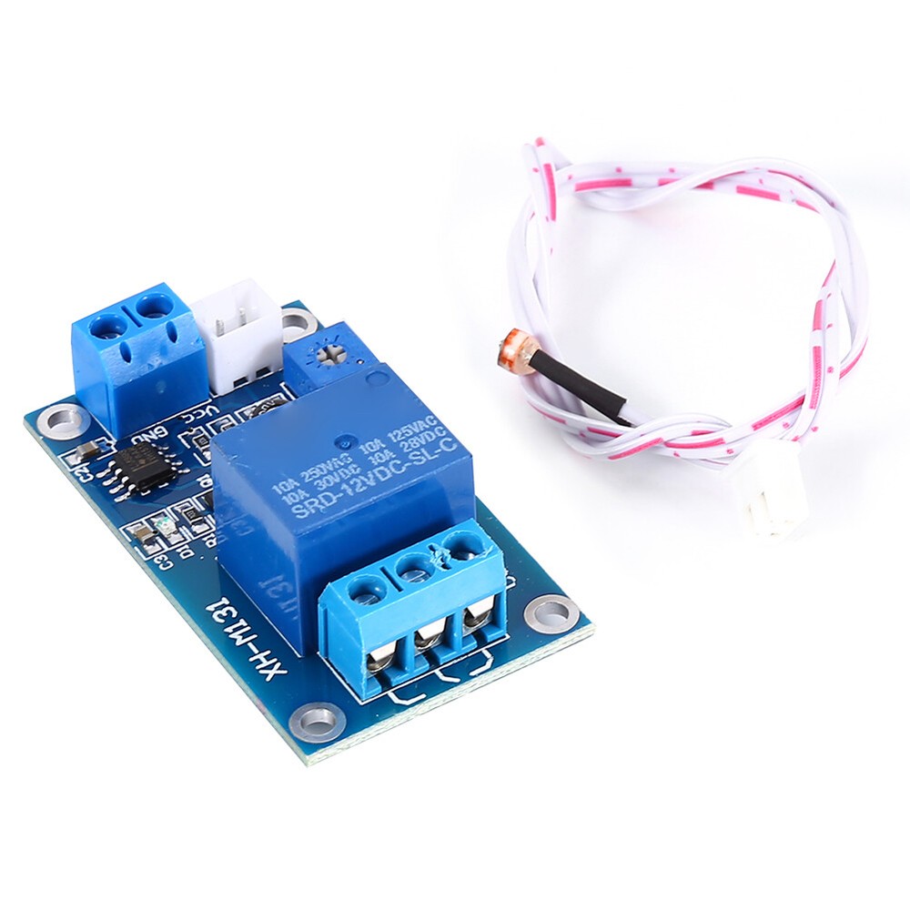 12V Car Light Control Switch Photoresistor Relay Module Photosensitive Sensor