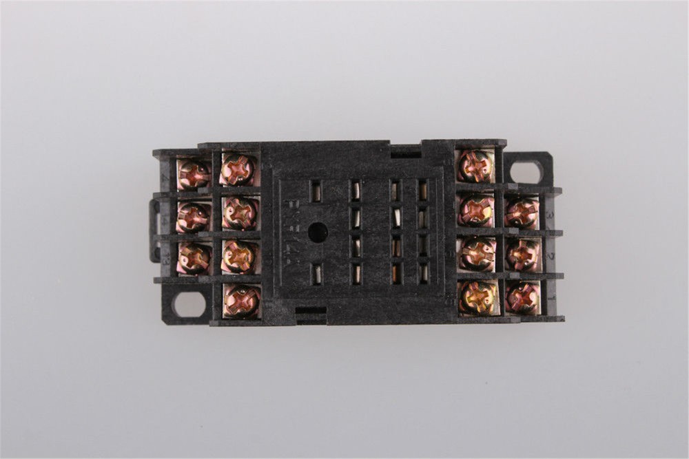 for HH54P PYF14A 14Pin DIN Rail Mount Power Relay Socket Base Holder