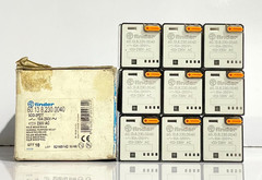 FINDER 60.13.8.230.0040 GENERAL PURPOSE RELAY 230VAC 10A PACK OF 9 FAST SHIPPING