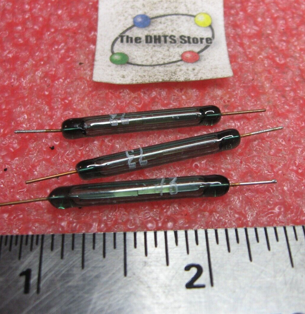 Magnetic Reed Switch Glass Envelope 1-1/8″ SPST – Used Qty 3